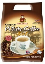 联洪 马来西亚进口【白咖啡】三合一速溶香滑白咖啡 (15袋装) 15x30g